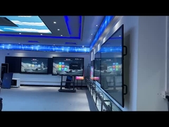 تخته سفید تعاملی LCD نقره ای 4k، i7، رم 4 گیگابایت، 20 نقطه لمسی برای آموزش کلاس / کنفرانس