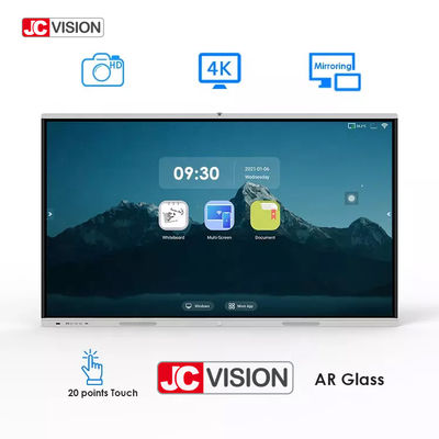 4K اندروید OPS 75 اینچ صفحه نمایش تعاملی صفحه نمایش لمسی هوشمند صفحه سفید تعاملی