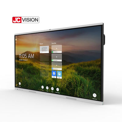 صفحه نمایش 86 اینچ 4K دیجیتال 20 نقطه لمسی OLED نمایشگاه کنفرانس OPS تخته سفید تعاملی