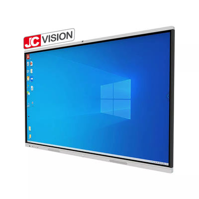 JCVISION کلاس درس صفحه سفید دیجیتال 4K آموزشی چند لمسی صفحه سفید تعاملی