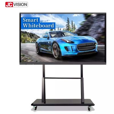 JCVISION 75 اینچ پروژکتور صفحه سفید تعاملی صفحه سفید دیجیتال برای آموزش