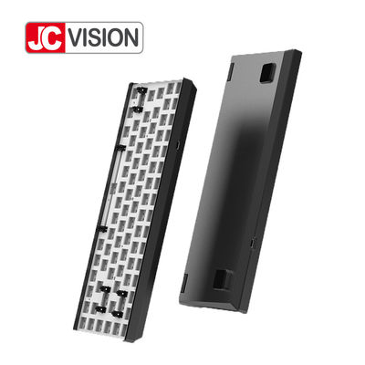 JCVISION 84 کلید کیبورد مکانیکی کیت های ضد شبح CNC فریم آلومینیوم فلزی