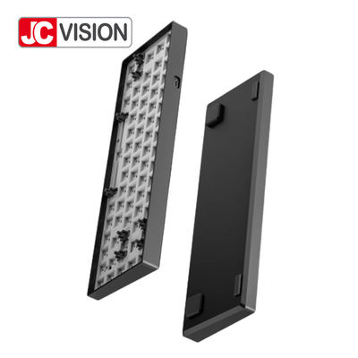 سبک سفارشی آلومینیوم 68 کلید کیت کیف صفحه کلید مکانیکی RGB LED Backlight