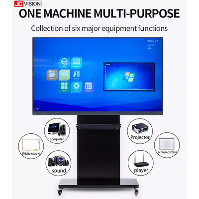65'' School Digital Smartboard نمایشگر تعاملی صفحه لمسی برای تدریس در کلاس