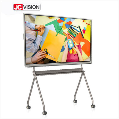 صفحه نمایش تعاملی هوشمند 75 اینچی 4K، 20 نقطه، تخته سفید تعاملی هوشمند OLED برای آموزش