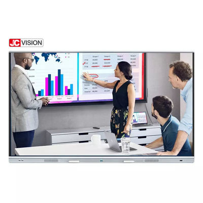 صفحه نمایش تعاملی تخت هوشمند JCVISION 86 اینچی برای کنفرانس مدرسه