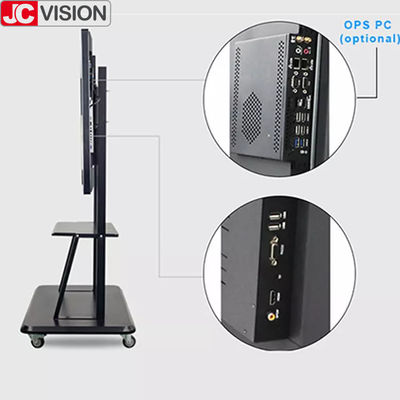 JCVISION کنفرانس LCD هوشمند تعاملی تخته سفید ضد درخشش شیشه ای