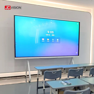 تخته آموزشی هوشمند فوق العاده 4K JCVISION 55 - 110 اینچی 4 + 64 گیگابایت اندروید 11.0