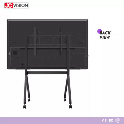 تخته سفید تعاملی هوشمند 110 اینچی مدرسه JCVISION، صفحه نمایش لمسی LCD با کامپیوتر داخلی