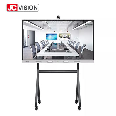 تخته سفید تعاملی کنفرانس JCVISION 3840 × 2160 UHD 75 اینچ 4K زاویه دید 178