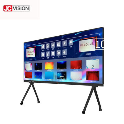 تخته هوشمند تعاملی 105 اینچی JCVISION با قابلیت لمس IR برای آموزش در کلاس