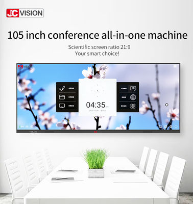 JCVISION کلاس درس تبلت تعاملی 105 اینچی اندروید 11 IR 20 نقطه لمس
