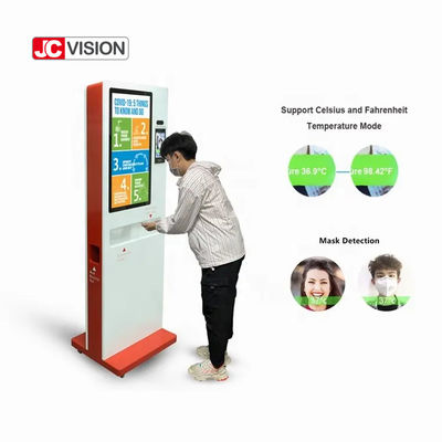 دستگاه خودکار کیوسک سلف سرویس برای ضدعفونی کننده اسپری ژل 1000 میلی لیتری