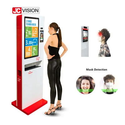 دستگاه خودکار کیوسک سلف سرویس برای ضدعفونی کننده اسپری ژل 1000 میلی لیتری
