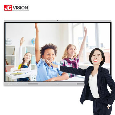 JCVISION صفحه هوشمند تعاملی 86 اینچی کلاس درس سازگار با ویندوز / مک / اندروید / iOS