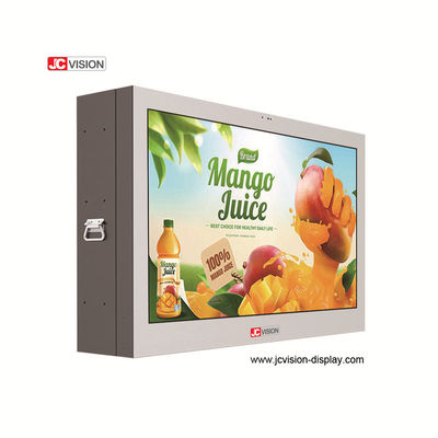 JCVISION صفحه نمایش LCD ضد آب در فضای باز