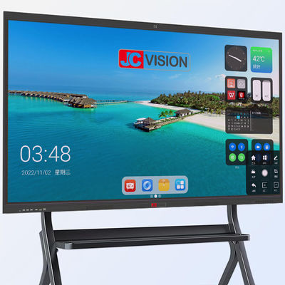 JCVISION 85 86 اینچ برد هوشمند تعاملی همه در یک راه حل IR Touch