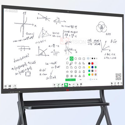 JCVISION روشنایی 350cd / m2 صفحه نمایش تخت تعاملی با Ops Pc Plug Model
