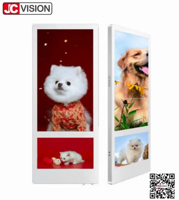 صفحه نمایش 17 اینچی TFT LCD HD Digital Signage شبکه وای فای پلیر چند رسانه ای تبلیغاتی صفحه نمایش آسانسور مسافران