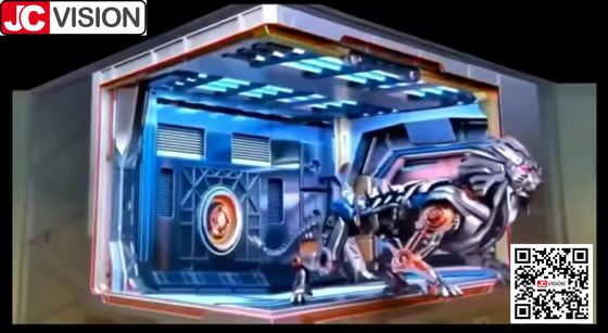 JCVISION 3D اثر LED صفحه نمایش صرفه جویی در انرژی LED تبلیغات سیگنال دیجیتال
