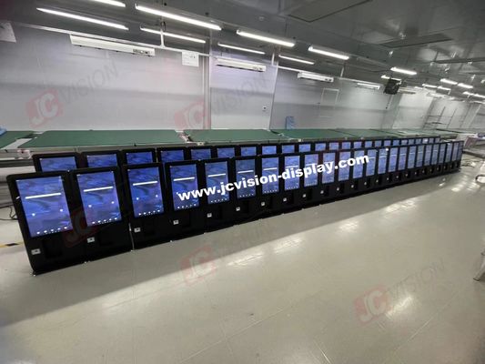 JCVISION صفحه نمایش صف 14 اینچی با فلش دوربین شکل قاب اندازه 339*213*10