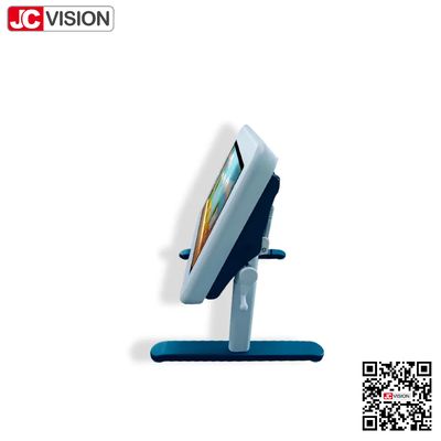 JCVISION اندروید 32 اینچ صفحه نمایش LCD 20 نقطه صفحه لمسی آموزش میز لمسی با تنظیم ارتفاع