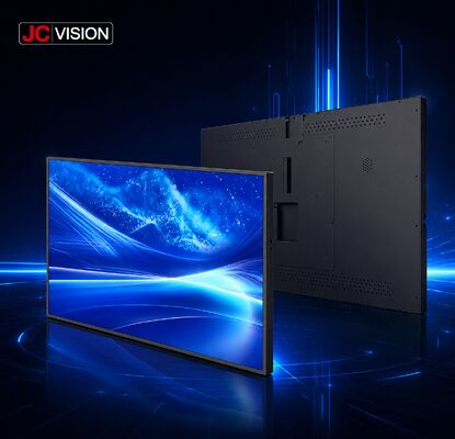 صفحه نمایش سایبری دیجیتال 50 اینچی JCVision E-LED Backlit، زاویه دید گسترده، جعبه نور دیوار نصب شده برای خرده فروشی و مهمان نوازی (HD-352C)