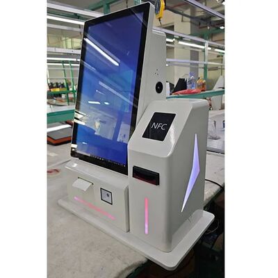 Nvidia Chipset 24" در فضای باز ضد آب IP55 کیوسک پرداخت خود خدمت جزئیات سریع ترمینال پرداخت صفحه لمسی در فضای باز