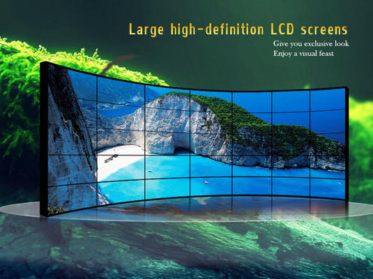 نمایشگر ویدئو وال LCD مدل JCVISION با صفحه نمایش 43 اینچی، HD و بدون درز