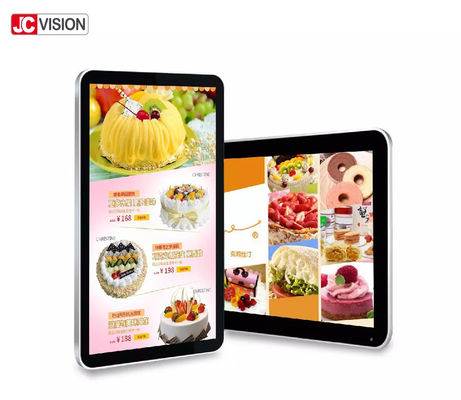 علامت گذاری دیجیتال داخلی چهار هسته ای نمایشگر LCD دیوار نصب علامت گذاری دیجیتال