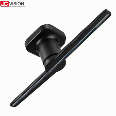 پروژکتور هولوگرافی سه بعدی LED 45 سانتی متری تبلیغاتی، نمایشگر فن هولوگرام LED