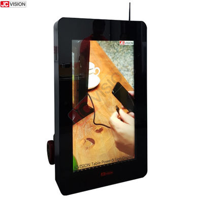 43 اینچ ضد آب در فضای باز LCD سیگنال دیجیتال با چرخ 6.5ms دیوار نصب کیوسک