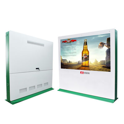 IP65 در فضای باز ضد آب صفحه نمایش LCD کیوسک، 86 اینچ تابلو علامت گذاری دیجیتال