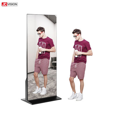 صفحه نمایش تبلیغاتی آینه ای لمسی هوشمند LCD دیجیتال 49 55 65 اینچی