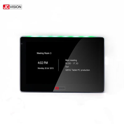 POE NFC RFID اتاق کنفرانس برنامه ریزی رزرو نمایش ، صفحه رزرو اتاق جلسه لمس