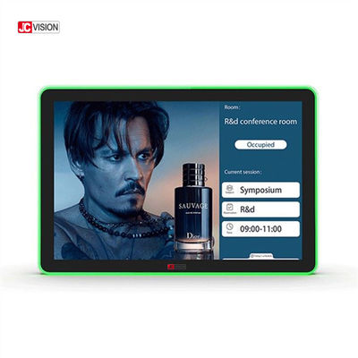 صفحه لمسی برنامه ریزی اتاق RJ45، صفحه نمایش IPS برای نمایش موجودی اتاق کنفرانس 10 اینچی