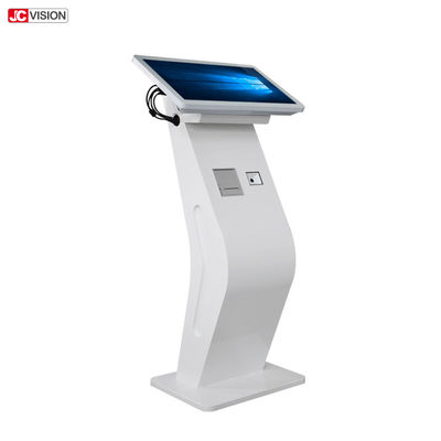 کیوسک خود سرویس ویندوز صفحه لمسی 21.5 اینچ اسکنر کد QR کیوسک
