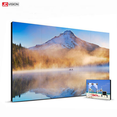 دیوار نمایشگر ویدئویی LCD 46 اینچی با حاشیه 3.5 میلی‌متری، صفحه نمایش LCD 500 نیت