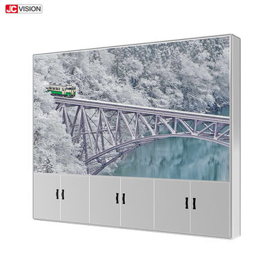 دیوار نمایشگر ویدئویی LCD 46 اینچی با حاشیه 3.5 میلی‌متری، صفحه نمایش LCD 500 نیت