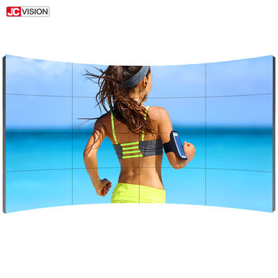 صفحه نمایش ویدئویی LCD با زاویه دید 178 درجه، 4K HD، آرایش 3x3، صفحه نمایش دیجیتال 46 اینچی