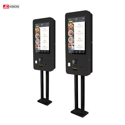 JCVISION کیوسک خود خدمت اسکنر بارکد با صفحه لمسی کیوسک خود سفارش