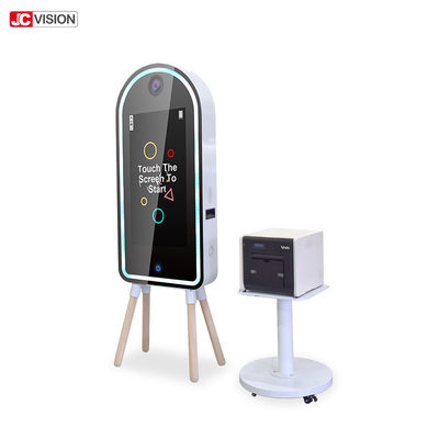 صفحه لمسی DIY Smart Mirror Smart Mirror Photo Booth کیوسک برای عروسی