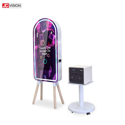 صفحه لمسی DIY Smart Mirror Smart Mirror Photo Booth کیوسک برای عروسی