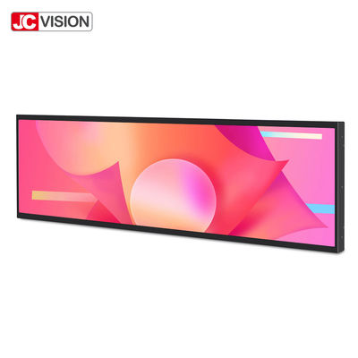 مانیتور نمایشگر LCD میله ای کشیده اندروید 49.5 اینچی، علامت گذاری تبلیغاتی LCD