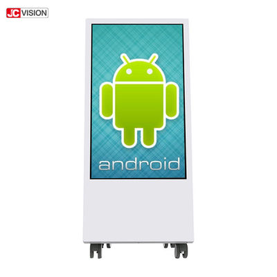 32 اینچ 1920x1080 350nits نمایشگر دیجیتال LCD موبایل با چرخ