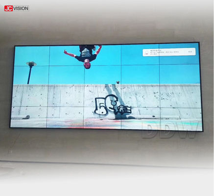 صفحه نمایش ویدئویی LCD با حاشیه 3.5 میلی‌متری Jcvision 46 اینچ 49 اینچ 55 اینچ 65 اینچ 500cd/m2