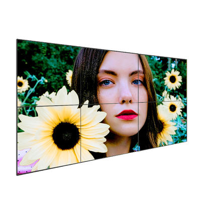 Jcvision 46 اینچ پانل LCD 4K AD Player دیوار نصب شده فلزی دیوار ویدیویی