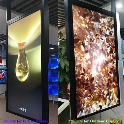 نمایشگر پنجره ال‌سی‌دی 49 اینچی با روشنایی بالا برای مصارف تجاری