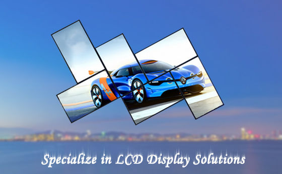 3.5mm بيزل 2x2 ديوار ويديويي LCD بدون سلسله 46 اينچ Ultra Narrow Frame