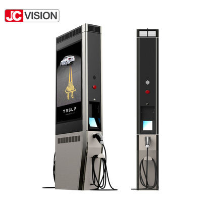 JCVISION پوستر نمایش آگهی های دیجیتال در فضای باز برای ایستگاه شارژ خودرو
